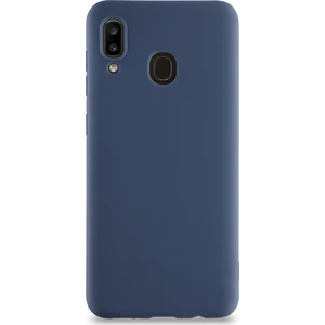 Samsung Galaxy A20 Kılıf Kamera Korumalı Premier Silikon Kapak - Lacivert