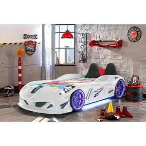 Jaguar Full Ledli Koltuklu Arabalı Yatak, Beyaz