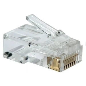 Bakır Konnektör Cat6 Utp RJ45 Plug Soket Korumasız 50 Adet
