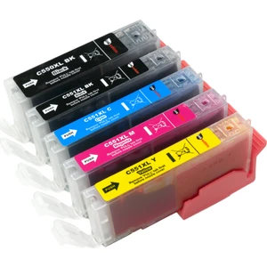 Canon Pixma İP7250 PGI-550XL CLI-551XL Chipli Muadil Kartuş Seti