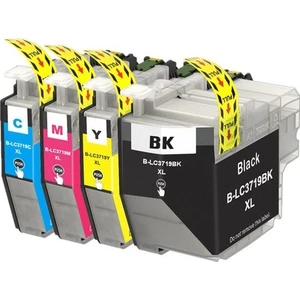 Brother LC3719XL Set Muadil Kartuş / MFC-J3930 / MFC-J2330 / MFC-J2730 / MFC-J3530N