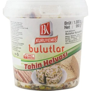 Bulutlar Kuruyemiş Helva Antep Fıstıklı 960 gr