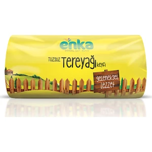 Enka Süt Geleneksel Pastörize Tereyağı Tuzsuz Rulo 1 kg