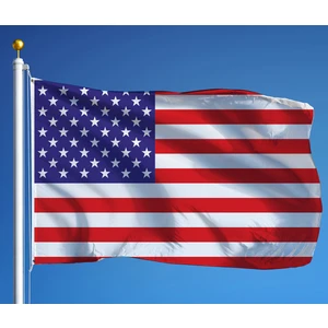 ZC Bayrak Amerika ABD Milli Gönder Bayrağı Raşel Dijital Baskı 100 x 150 cm