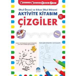 Aktivite Kitabım - Çizgiler ( 5+ Yaş )