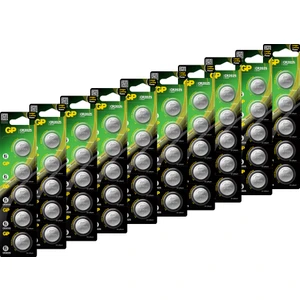 Gp CR2025 3V Lıtyum Düğme Pil 5 Blister 10 Kart 50'li