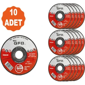 Inox Kesici Taş 115X1,0X22,23 (10 Adet)