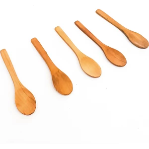 Taç Mahal 6'lı Bambu Çay Kaşığı