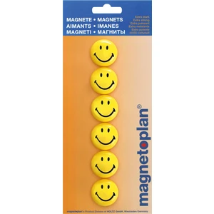 Smiley Miknatis 30 Mm 6 Adet