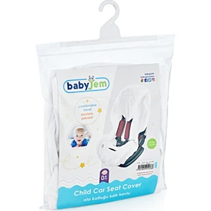 Babyjem Örme Havlu Oto Koltuğu Kılıfı Gri