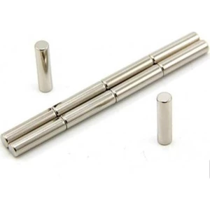 Neodyum Mıknatıs Silindir 5 mm x 25 mm 10'lu