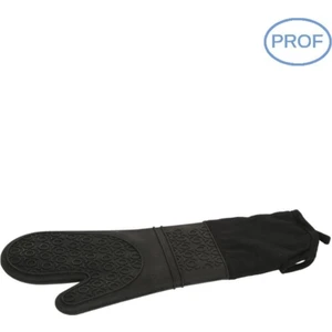 Silikon Yanmaz Yapışmaz Siyah Fırın Eldiveni