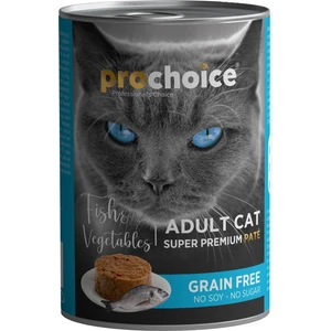 Pro Choice Adult Balık Ve Sebzeli Yetişkin Konserve Kedi Maması 400 Gr