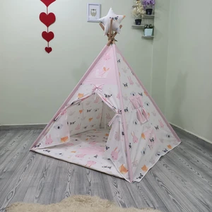 Henna Prime Sabitlenebilir Çocuk Oyun Çadırı Şirin Hayvanlar