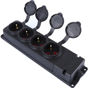 Monofaze Kauçuk 4'lü Priz