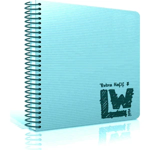 LW 4+1 A4 Seperatörlü Plastik Kapak Defter 150 Yaprak