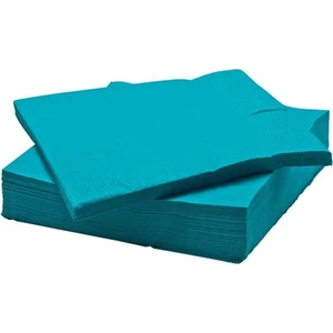 IKEA Fantastisk Turkuaz Peçete 40X40 Cm 50 Adet