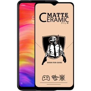 Xiaomi Redmi Note 7 Tam Kaplayan Mat Seramik Nano Esnek Ekran Koruyucu Şeffaf