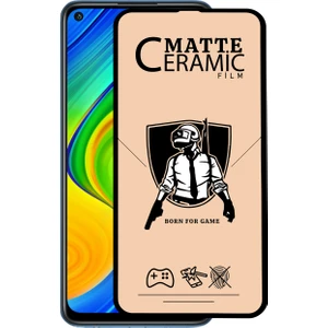 Xiaomi Redmi Note 9 Tam Kaplayan Mat Seramik Nano Esnek Ekran Koruyucu Şeffaf