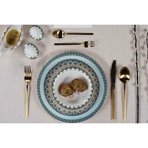 04ALM001377 Mahpeyker 85 Parça (Çay+Kahve Setli) 12 Kişilik Yemek Takımı