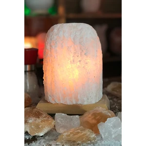 Çankırı Tuzcusu Beyaz Doğal Çankırı Tuz Lambası 5-6 kg