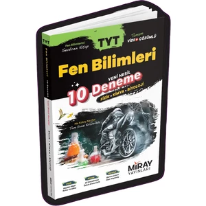 Miray Yayınları TYT Fen Bilimleri 10 Deneme