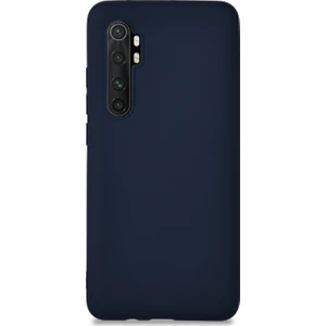 Xiaomi Redmi Note 10 Lite Kılıf Kamera Korumalı Premier Silikon Kapak Lacivert