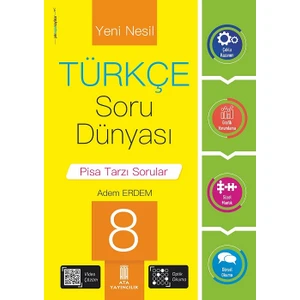 Ata Yayıncılık 8. Sınıf Yeni Nesil Türkçe Soru Dünyası