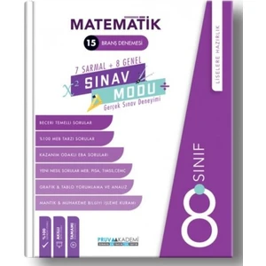 Pruva Akademi LGS Matematik 15 Branş Denemesi