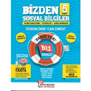 Biz Kitap Arı Yayıncılık 5 Sınıf Bizden Sosyal