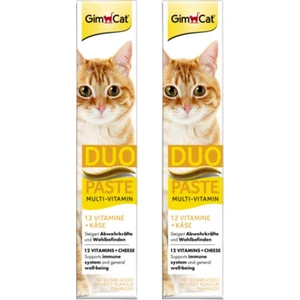 Multi-Vitamin Duo Paste Peynirli Kedi Macunu 50 gr x 2 Adet