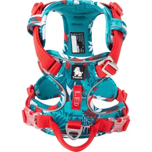 True Love Mavi Kamuflajlı, Ergonomik, Oxford Kumaşlı Göğüs Tasması