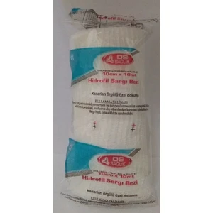 Damla Sağlık Sargı Bezi 10 cm x 10 mt  20'li