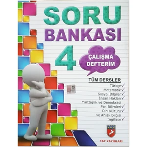 Tay Yayınları Soru Bankası 4. Sınıf Çalışma Defterim