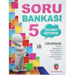 Tay Yayınları Soru Bankası 5. Sınıf Çalışma Defterim