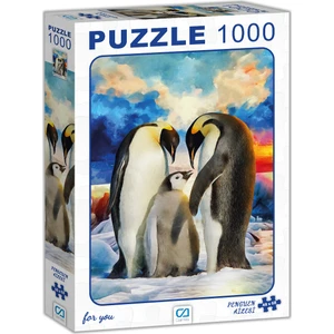 Ca Games Penguen Ailesi Puzzle 1000 Parça