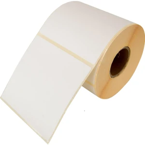 100 mm x 100 mm Kuşe Etiket 1000 Adet