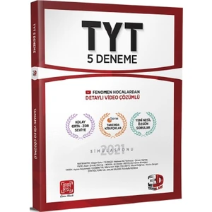 3D Yayınları Simülasyonu 5'li TYT Deneme