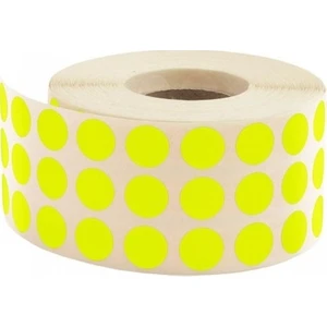 Nokta Etiketi 10 mm 5000'li Sarı