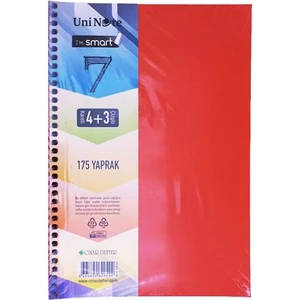Uni Note 4+2 Pp Kapak 150 Yaprak Ayraçlı Defter.