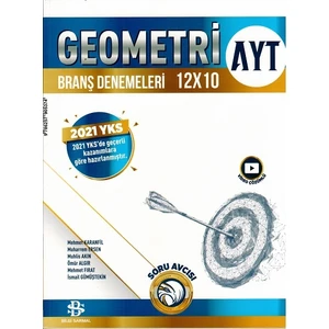 Bilgi Sarmal Yayınları TYT AYT Geometri 12 x 10 Branş Denemeleri