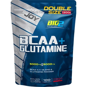 Bigjoy Sports Big2 BCAA + Glutamine Toz Takviye 1200g Karpuz Aromalı Türkiye Üretimi Yetişkin Sporcu