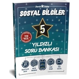 Deniz Yıldızı Yayınları 5. Sınıf Sosyal Bilgiler Yıldızlı Soru Bankası