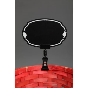 Modern Raf SE-464 Pvc Mandallı Etiketlik Elips 2'li
