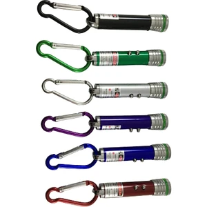 Eray Kırtasiye Lazer, El Feneri, Acil Durum Feneri 3'ü 1 Arada Anahtarlıklı Pet Kedi Oyuncağı Lazer Pointer, Işaretleyici