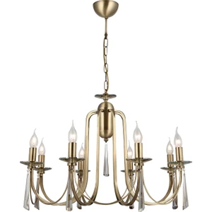 Kontes 8 Li Antik Lak Avize 8Xe14