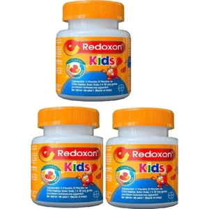 Kids 3 Adet (Çiğnenebilir C-D Vitaminleri ve Çinko  Içeren  Gıda Takviyesi) 60 Adet