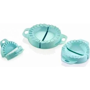 3'lü Ravioli Kalıbı Çiğ Börek Mantı Poğaça Pasta Hamur Kalıbı Set Kurabiye Kalıbı