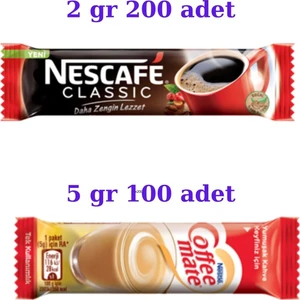 Classic 2 gr 200'lü + Coffemate 5 gr 100'lü