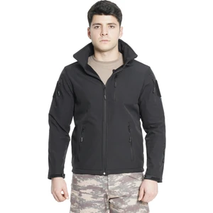 Vogel Tactical Softshell  Siyah Yağmur Geçirmez Mont 5.11